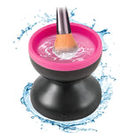 Portable Makeup Brush Cleaner Device    beautyessence