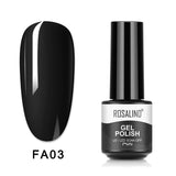 ROSALIND Soak Off Gel Nail Polish – UV/LED Cure, 19 Shades