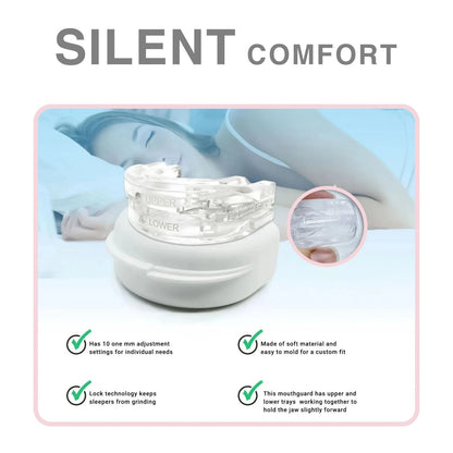 BPA-Free Silicone Mouthpiece Anti-Snore for Better Breathing

