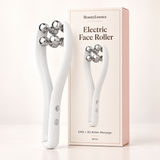 Electric Face Roller Massager with EMS and 3D Rotating Head