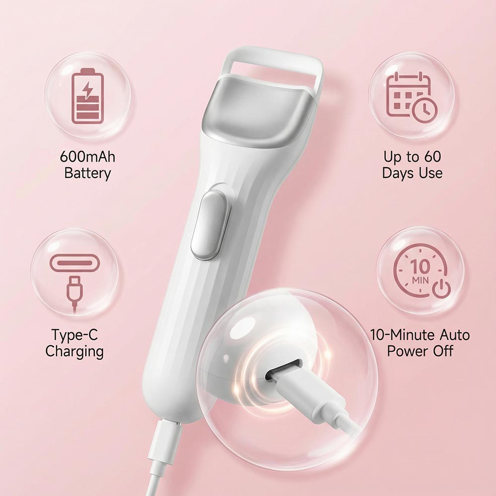 Eyelash Curler with Heat – 10 Second Fast Curl