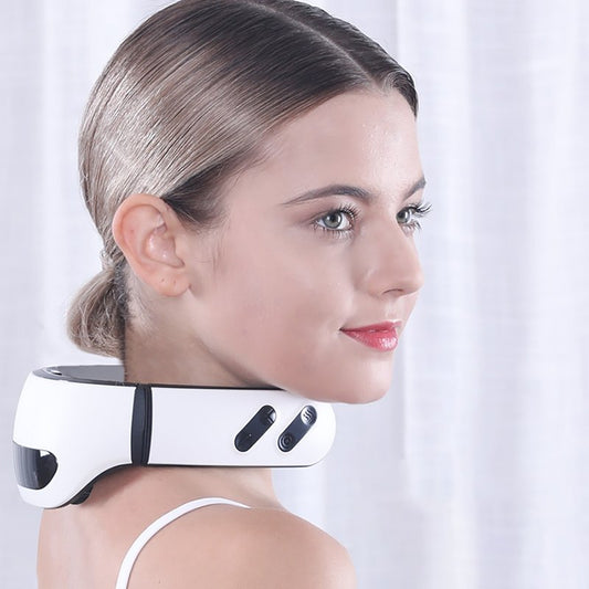 features a U-shaped design that adapts perfectly to the curve of your neck for a comfortable fit. It’s made from soft